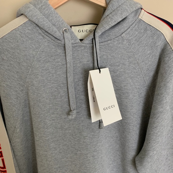 Gucci Oversized Cotton Jersey Hoodie - Picture 3 of 5